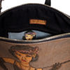 Flapper girl - Leather Handbag - one of a kind leather purse - By Lezlie Made in Toronto Canada